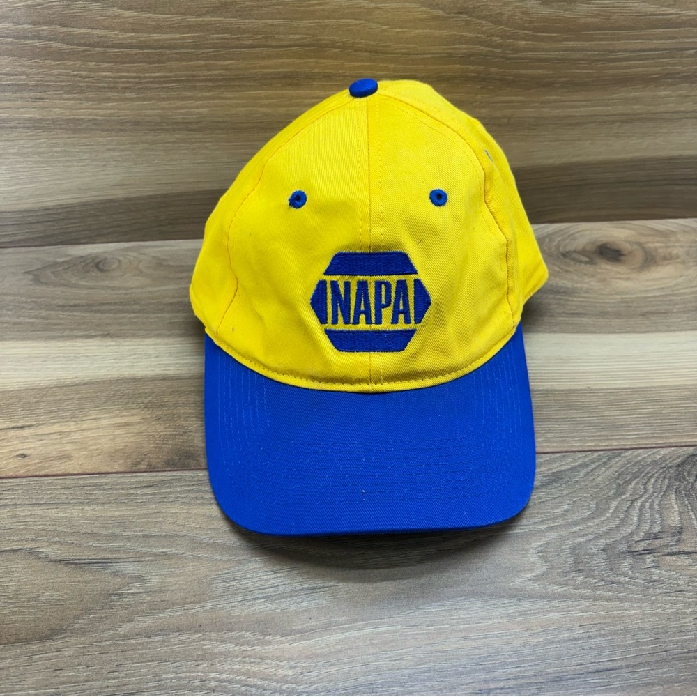 Vintage Deadstock NAPA Blue and Yellow hat